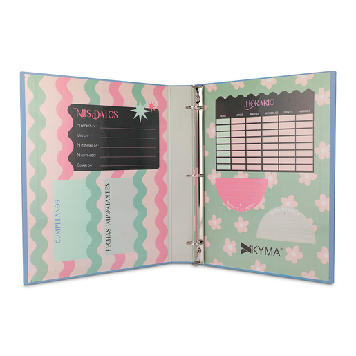 Carpeta Juvenil Kyma Carta Estilo Femenino 25 hojas