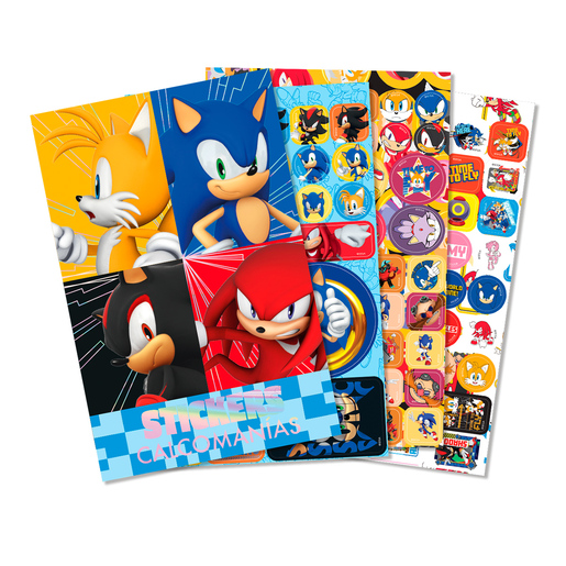 Block de Stickers Granmark Sonic