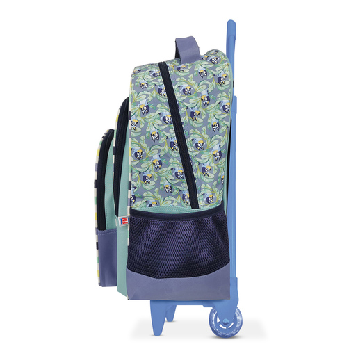 Mochila Escolar con Ruedas Fotorama Bluey Real Life