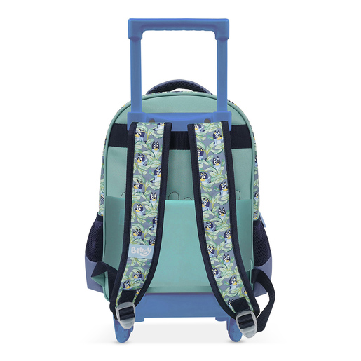 Mochila Escolar con Ruedas Fotorama Bluey Real Life