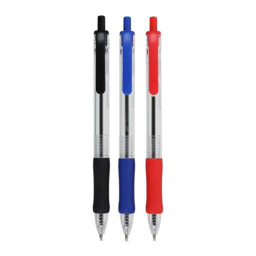 Bolígrafos Retráctiles Office Depot Ecológicos Punto Mediano 3 piezas