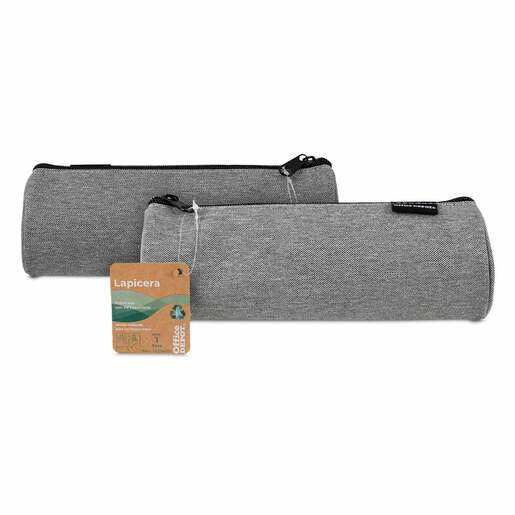 Lapicera Cilíndrica Office Depot Ecológica Gris