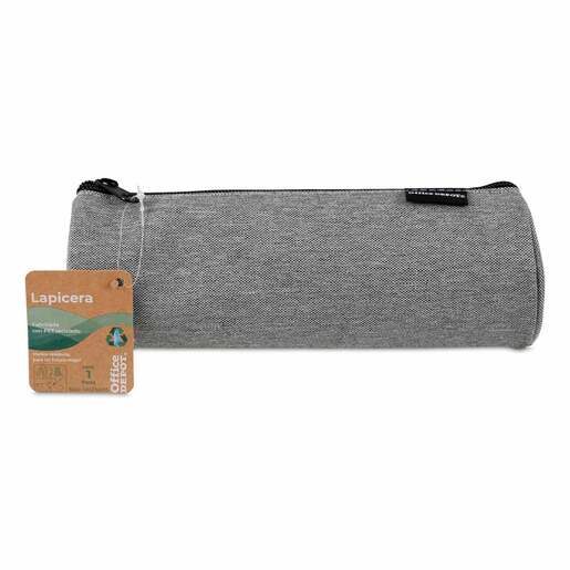 Lapicera Cilíndrica Office Depot Ecológica Gris