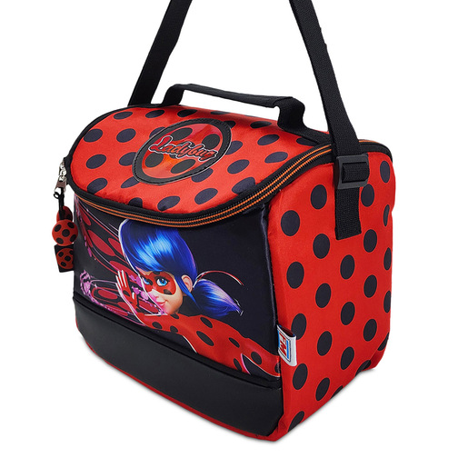 Lonchera Fotorama Ladybug Glam Negro