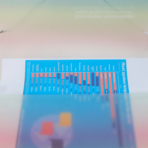 Folder de Plástico Top Team 13 Divisiones Degradado A4