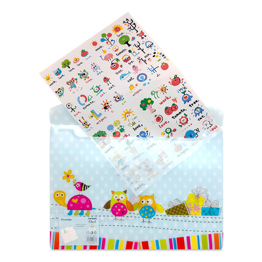 Sobre de Plástico Top Team A4 Tecolote