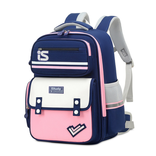 Mochila Escolar iStudy Impermeable Azul