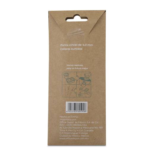Marcatextos Office Depot Ecológicos 4 piezas