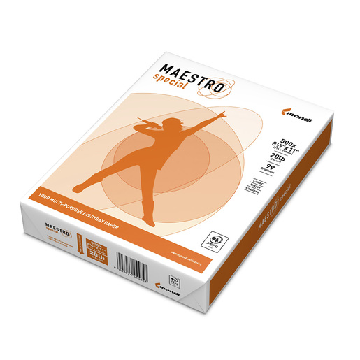 Caja de Papel Tamaño Carta Maestro Special Blanco 5000 hojas