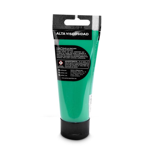 Pintura Acrílica Politec Studio Heavy Body Verde Claro 100 ml