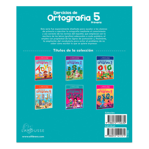 Libro de Actividades Larousse Ortografía Primaria 5