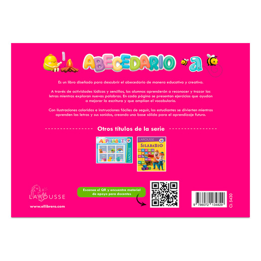 Libro Preescolar Larousse Abecedario