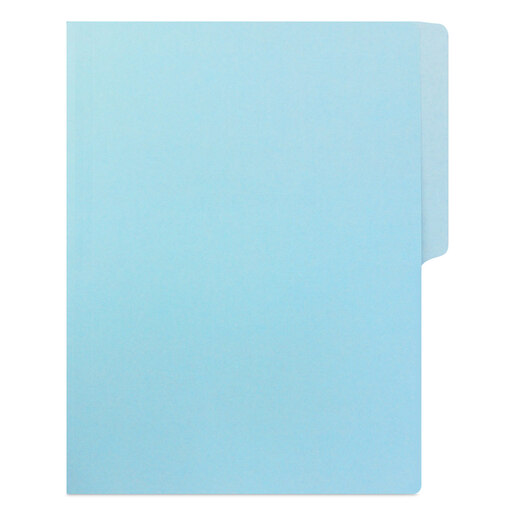 Folder Tamaño Oficio Office Depot Azul Pastel 100 piezas