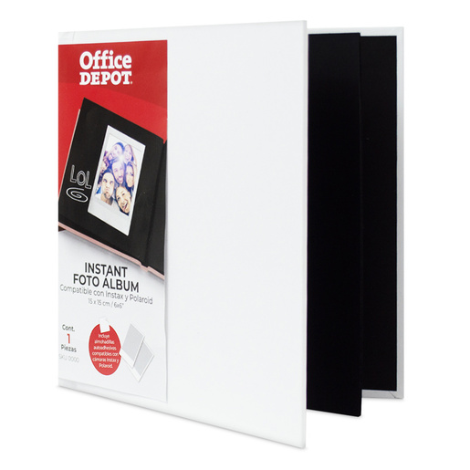 Álbum de Fotos Instantáneas Office Depot Blanco