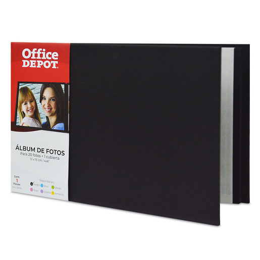 Álbum de Fotos Office Depot Negro