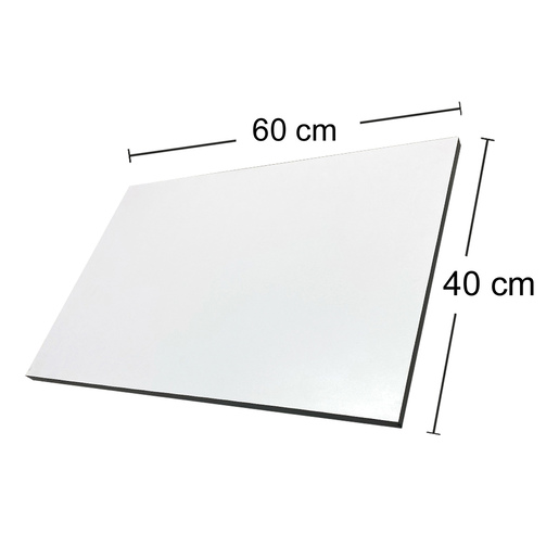 Restirador Plegable Alfra para Escritorio 60 x 40 cm Blanco