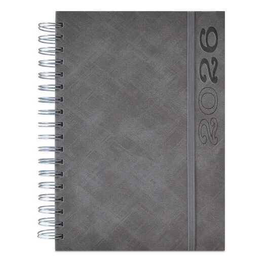 Agenda Diaria 2026 Danpex Presidencial Gris