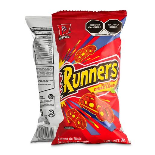 Runners Barcel Sabor Chile Limón 58 gr