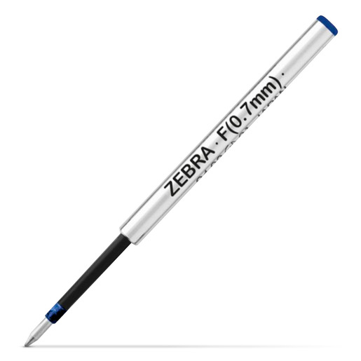 Repuesto para Bolígrafo Zebra F Punto Fino Tinta Negra 2 piezas
