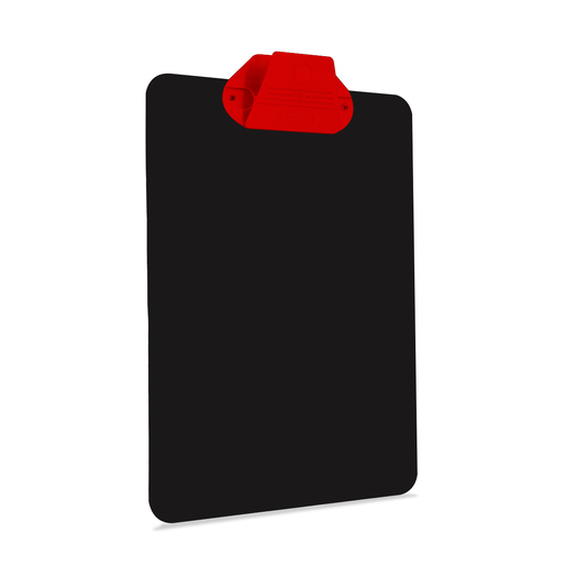 Tabla de Plástico con Clip Carta Sablón / Negro