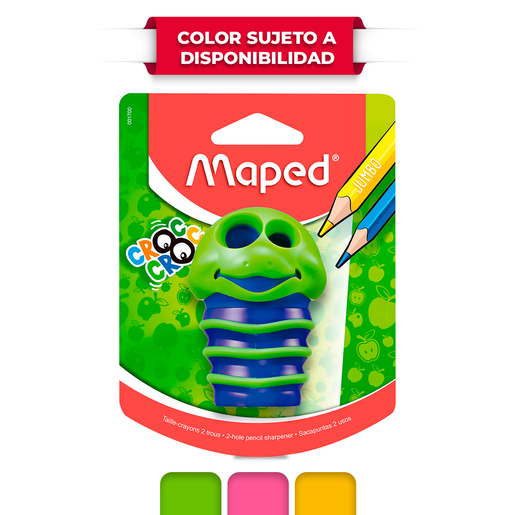 Sacapuntas Maped Croc Croc Colores