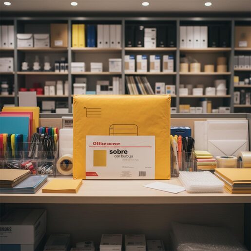 Sobres con Burbuja para Paquetería Office Depot Carta Amarillo 5 piezas