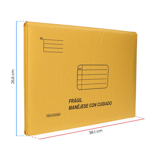 Sobres con Burbuja para Paquetería Office Depot Oficio Amarillo 5 piezas