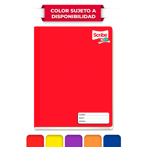 Cuaderno Profesional Scribe Kids Raya Cosido 100 hojas