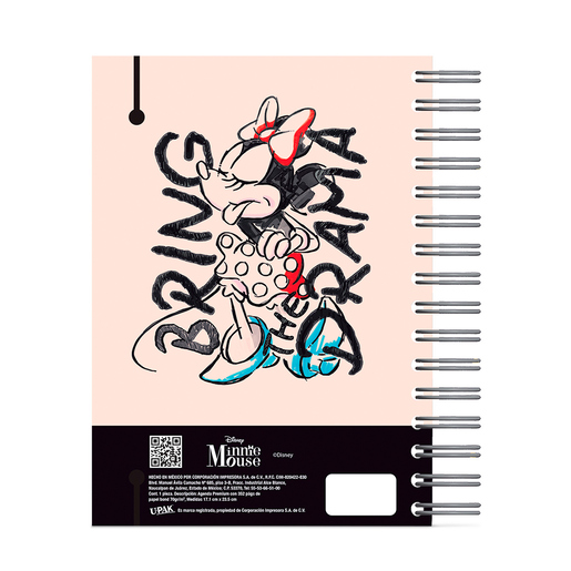 Agenda Diaria 2025 Upak Minnie Mouse