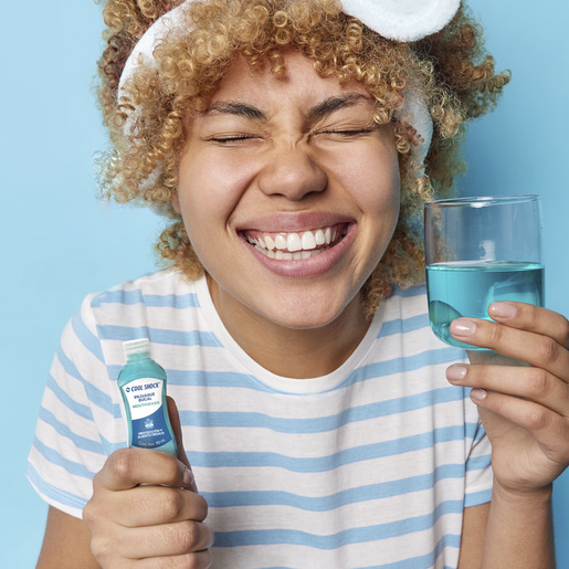 Enjuague Bucal de Bolsillo Cool Shock Menta / 50 ml