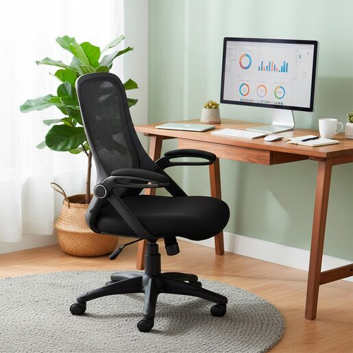 Silla de Oficina Red Top Class / Malla / Negro