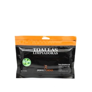 Toallas Limpiadoras Perfect Choice / Empaque 12 piezas Toallas Limpiadoras Perfect Choice / Empaque 12 piezas