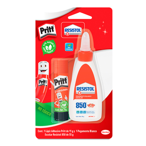 Kit Pritt y Resistol 850 2 piezas Kit Pritt y Resistol 850 2 piezas