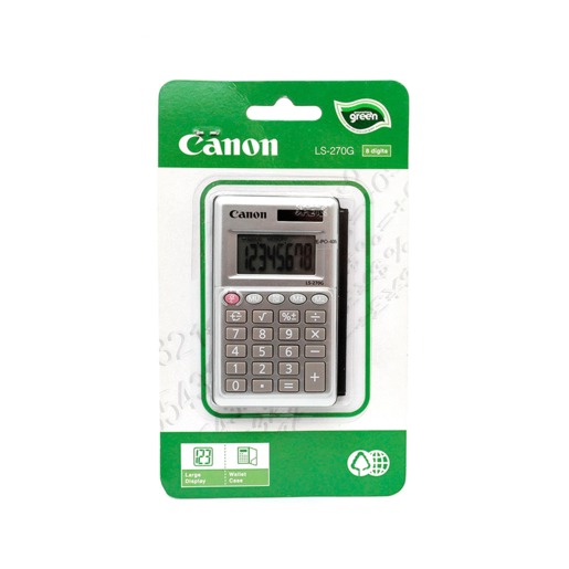 Calculadora Básica Canon LS-270G 8 dígitos Plata