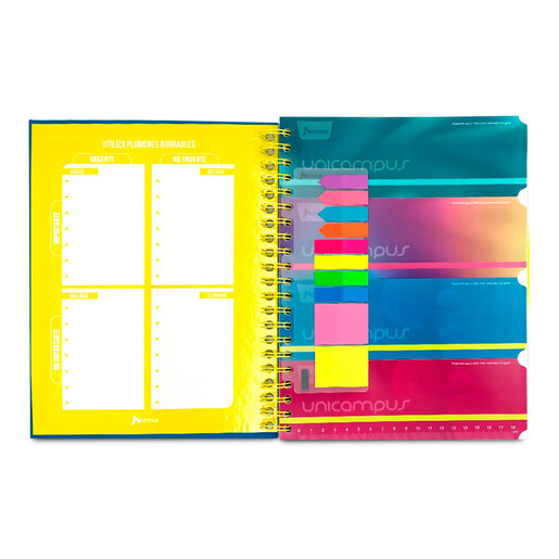 Cuaderno Profesional Norma Unicampus Cuadro Grande 120 hojas