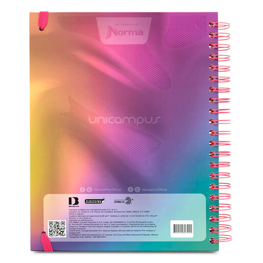 Cuaderno Profesional Norma Unicampus Simple Raya 120 hojas