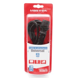 CABLE DE PODER MASTER (1.5 MTS) CABLE DE PODER MASTER (1.5 MTS)