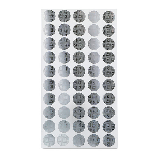 Etiquetas Adhesivas de Seguridad Circulares Office Depot / 1.4 cm / Holograma / 100 etiquetas