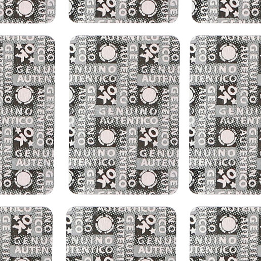 Etiquetas Adhesivas de Seguridad Rectangulares Office Depot / 1.4 x 2 cm / Holograma / 70 etiquetas