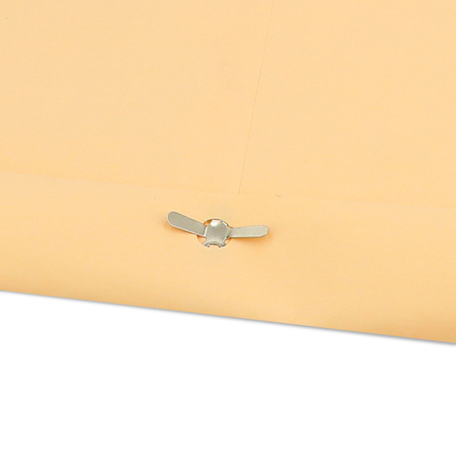 Sobres de Papel con Broche Metálico Carta Signature / Manila / 100 Piezas