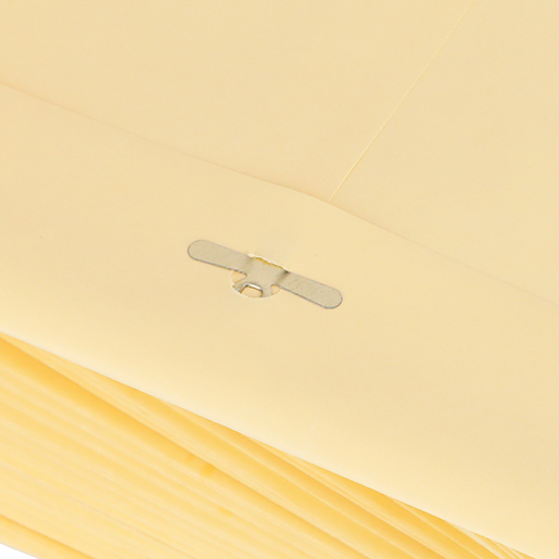 Sobres de Papel con Broche Metálico Oficio Signature / Manila / 50 Piezas