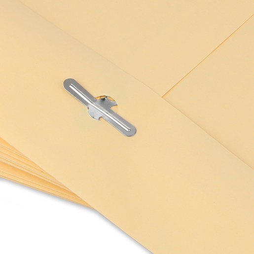 Sobres de Papel con Broche Metálico Oficio Signature / Manila / 25 Piezas