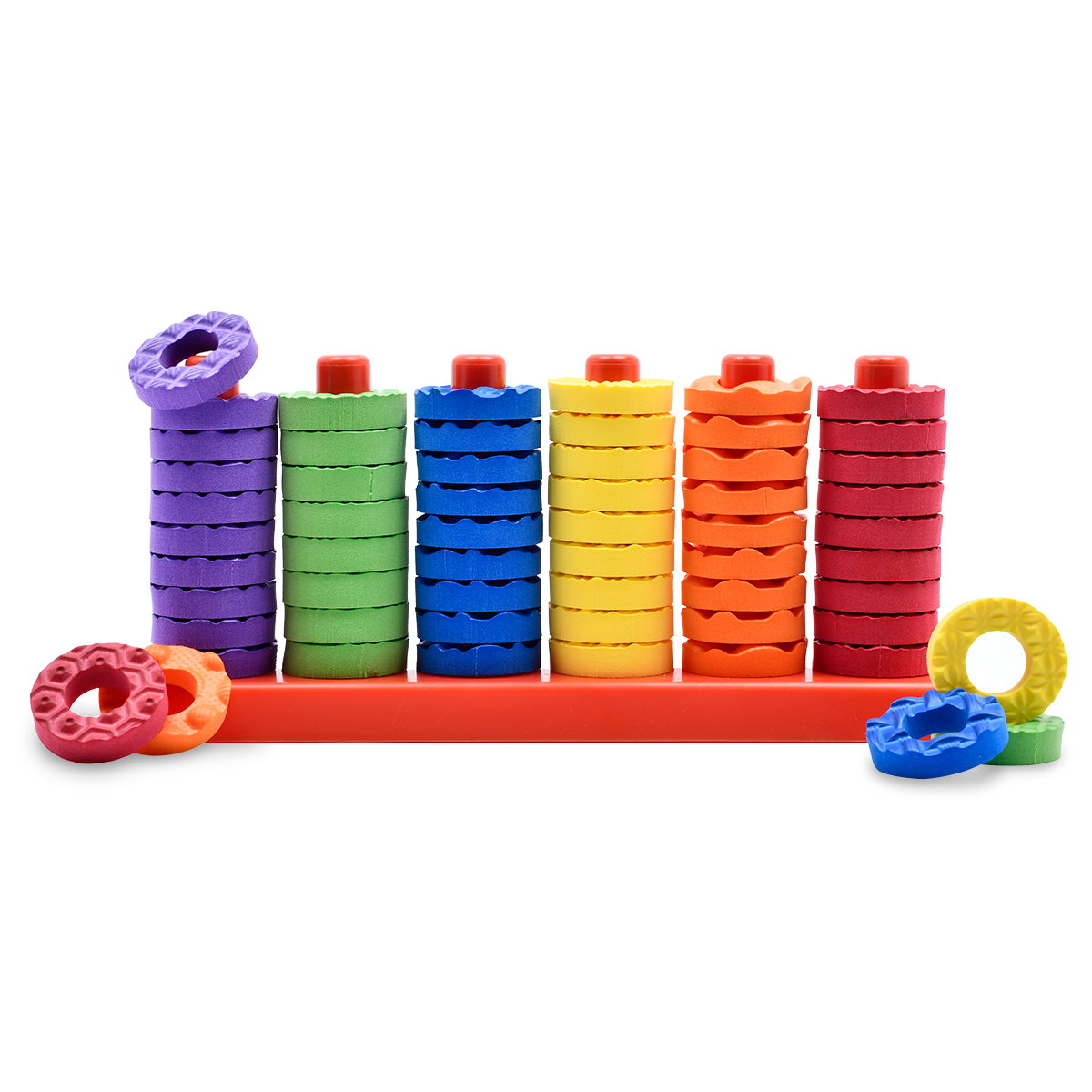 Ábaco Didáctico La Casita de San Ángel Foamy Colores Office