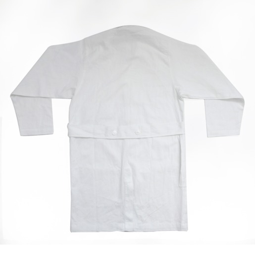 Bata Escolar Office Depot Chica Blanco