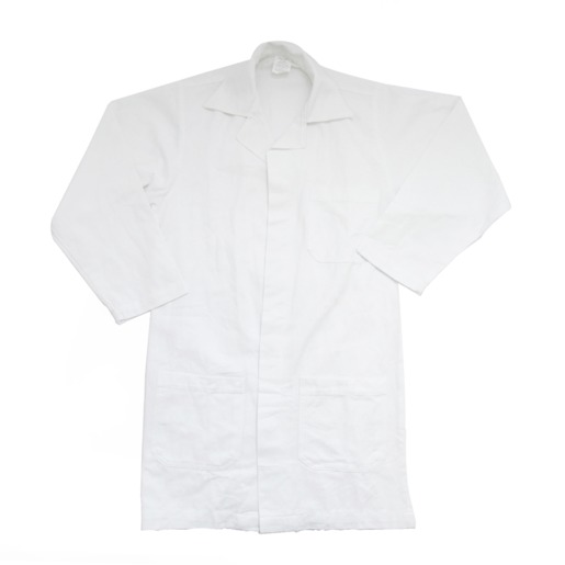 Bata Escolar Office Depot Chica Blanco