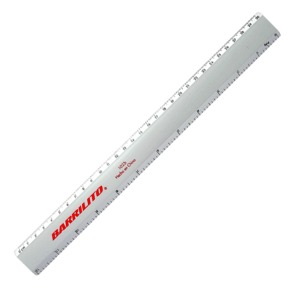 REGLA BARRILITO (ALUMINIO, 30 CM) REGLA BARRILITO (ALUMINIO, 30 CM)