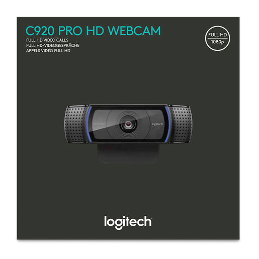Cámara Web Logitech C920 / HD / Skype Full HD / Windows / Negro