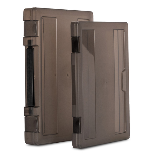 Caja de Plástico Portadocumentos Office Depot / Carta y Oficio / Transparente / 2 piezas