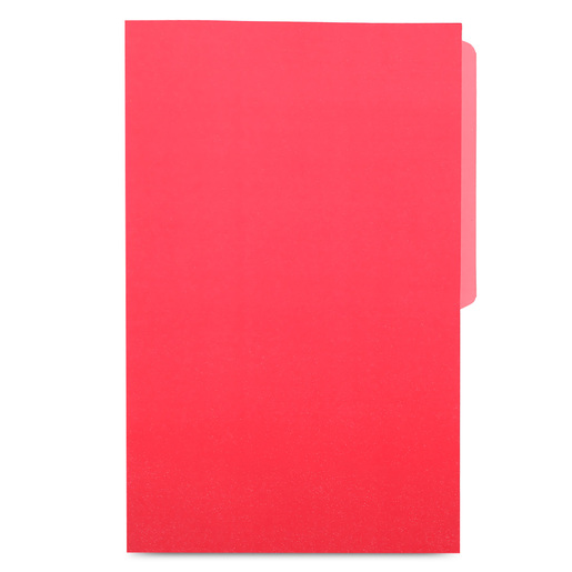 Folders Oficio con Media Ceja Bitono Signature / Rojo / 50 piezas