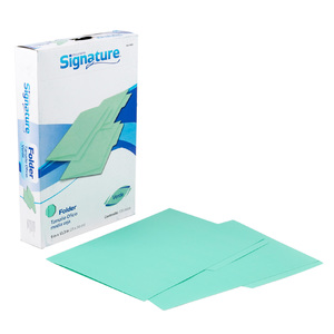 FOLDER OFICIO SIGNATURE (VERDE, 100 PZS.) FOLDER OFICIO SIGNATURE (VERDE, 100 PZS.)